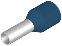 Isolierte Aderendhülse, 2,5 mm², 12 mm/6 mm lang, blau, 9028490000