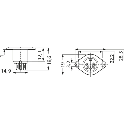 930071200 Hirschmann Automation and Control Sonstige Rundsteckverbinder Bild 2