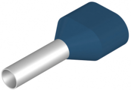 Isolierte Aderendhülse, 2,5 mm², 19 mm/10 mm lang, blau, 9037500000