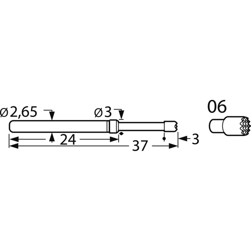 F79606B230G300 Feinmetall Prüfstifte Bild 3