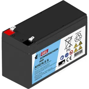 A112/6,5 S SONNENSCHEIN Bleiakkus, Lithium-Ionen-Akkus