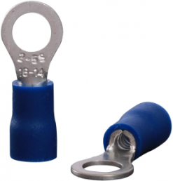 Isolierter Ringkabelschuh, 1,5-2,5 mm², 5.3 mm, M5, blau