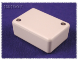 ABS Miniatur-Gehäuse, (L x B x H) 50 x 35 x 20 mm, lichtgrau (RAL 7035), IP54, 1551GGY