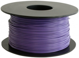 PVC-Schaltdraht, Yv, 0,5 mm², violett, Außen-Ø 1,4 mm