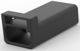 Buchsengehäuse, 3-polig, RM 2.5 mm, gerade, schwarz, 2-2834075-3