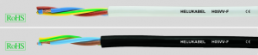 PVC Steuerleitung H05VV-F 2 x 0,75 mm², AWG 19, ungeschirmt, schwarz