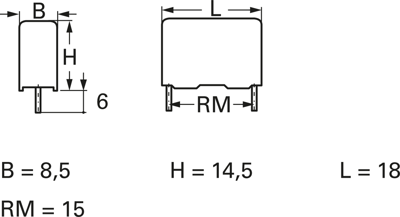 B32932A3224M000 TDK (EPCOS) Folienkondensatoren Bild 2