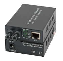 Media Konverter RJ45-STP/ST, 1310nm/2km,Fast Ethernet