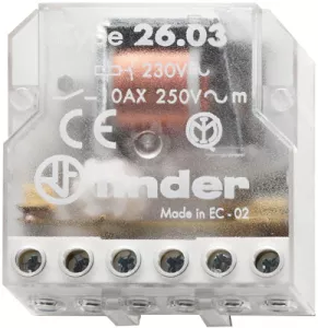 26.03.8.024.0000 Finder Stromstoßschalter und Dimmer