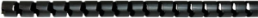 Kabelschutzschlauch, 25 mm, schwarz, PP, 0820 0014 010