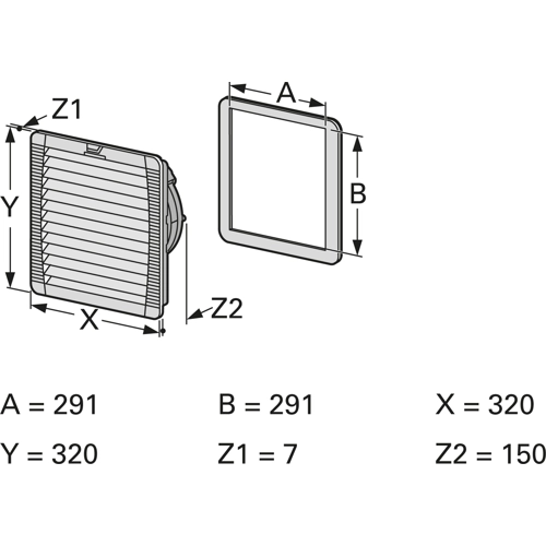 PF 66.000 Pfannenberg Einbauventilatoren Bild 5