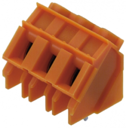 Leiterplattenklemme, 2-polig, RM 7.62 mm, 0,13-6,0 mm², 20 A, Schraubanschluss, orange, 1595790000