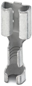 Unisolierte Flachsteckhülse, 6,3 x 0,8 mm, 1,5 bis 2,5 mm², AWG 16 bis 14, Messing, verzinnt, 3240159
