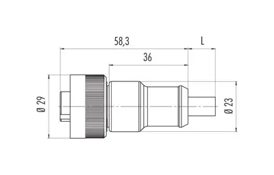 79 0232 20 04 binder Sensor-Aktor Kabel Bild 2