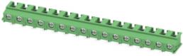 Leiterplattenklemme, 16-polig, RM 7.5 mm, 0,5-4,0 mm², 32 A, Schraubanschluss, grün, 1988095
