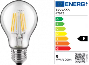 47973 BLULAXA Lampen, Leuchtmittel