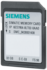 SIMATIC S7 Speicherkarte 32 GB für S7-1x00 CPU, 6ES79548LT030AA0