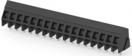 Leiterplattenklemme, 17-polig, RM 5.08 mm, 0,05-3 mm², 17.5 A, Käfigklemme, schwarz, 1-1546074-7