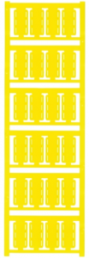 Polyamid Kabelmarkierer, beschriftbar, (B x H) 24 x 9 mm, max. Bündel-Ø 40 mm, gelb, 1323450000
