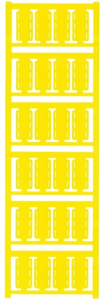 Polyamid Kabelmarkierer, beschriftbar, (B x H) 24 x 9 mm, max. Bündel-Ø 40 mm, gelb, 1323450000