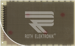 Leiterplatte RE220-LF, 100 x 160 mm, Epoxyd