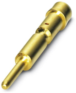 Stiftkontakt, 0,14-0,5 mm², AWG 26-20, Crimpanschluss, vergoldet, 1409121