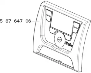 T0058764706 Weller Ablageständer, Ersatzteile, Zubehör (Löttechnik)