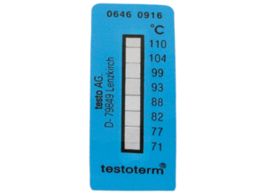 Temperatur-Messstreifen +71/110 °C