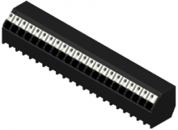 Leiterplattenklemme, 22-polig, RM 3.5 mm, 0,13-1,5 mm², 12 A, Federklemmanschluss, schwarz, 1885380000