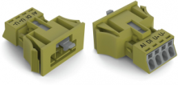 Stecker, 4-polig, Snap-in, Push-in, 0,25-1,5 mm², grün, 890-774/072-000