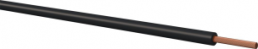 PVC-Schaltlitze, höchstflexibel, LifY, 0,14 mm², AWG 26, schwarz, Außen-Ø 1,1 mm