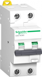 FI/LS-Schalter, 2-polig, 10 A, 30 mA, Typ A, 230 V