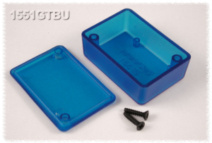ABS Miniatur-Gehäuse, (L x B x H) 50 x 35 x 20 mm, transparent, IP54, 1551GTBU