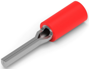 Isolierter Stiftkabelschuh, 0,3-1,42 mm², AWG 22 bis 16, rot