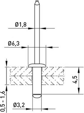 001.08.708 Ettinger Nieten, Dübel Bild 2