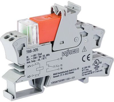 788-305 WAGO Coupling Relays Image 1