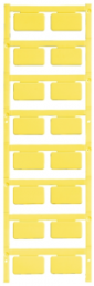 Polyamid Gerätemarkierer, (L x B) 27 x 15 mm, gelb, 80 Stk