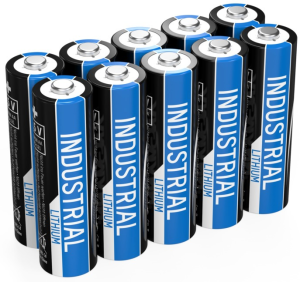 Lithium-Batterie, 1.5 V, FR6, AA, Rundzelle