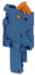 Stecker, Schnellanschluss, 0,25-1,5 mm², 1-polig, 17.5 A, 6 kV, blau, 3051056