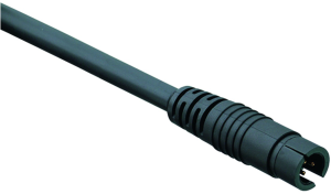 Sensor-Aktor Kabel, Kabelstecker auf offenes Ende, 3-polig, 2 m, PVC, schwarz, 3 A, 79 9001 12 03