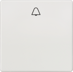DELTA i-system Wippe mit Symbol Glocke, titanweiß,5TG6207