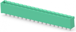 Leiterplattenklemme, 17-polig, RM 5.08 mm, 0,05-3 mm², 15 A, Stift, grün, 1-796636-7