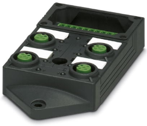 Sensor-/Aktor-Box-Grundgehäuse SACB-4/ 4-L-C GG SCO P