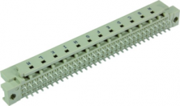 Messerleiste, Typ R, 96-polig, a-b-c, RM 2.54 mm, Einpressanschluss, gerade, 09736966904