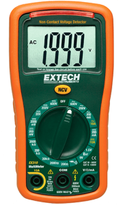 Digital-Multimeter EX310, 10 A(DC), 10 A(AC), 600 VDC, 600 VAC, CAT III 600 V