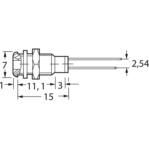 M.3030 Mentor LED Abstandshalter Bild 2