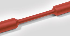 Wärmeschrumpfschlauch, 2:1, (19/9.5 mm), Polyolefin, vernetzt, rot