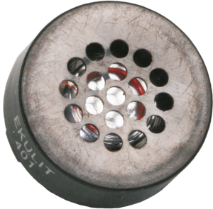 Miniatur-Lautsprecher, 8 Ω, 78 dB, 15 mA, 1.2 bis 6.5 kHz, schwarz
