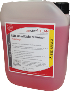 ESD-MultiClean Oberflächenreiniger, ESD-Protect 23.EB-OFR.5, Kanister 5,0 l