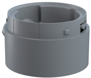Bodenmontage-Adapter, grau, (Ø x H) 85 mm x 53 mm, für EvoSIGNAL, 261 700 02